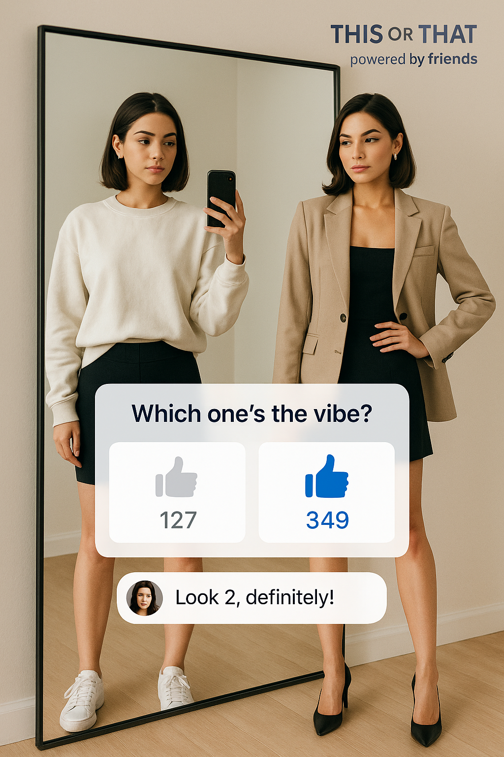 This or That feature demonstration